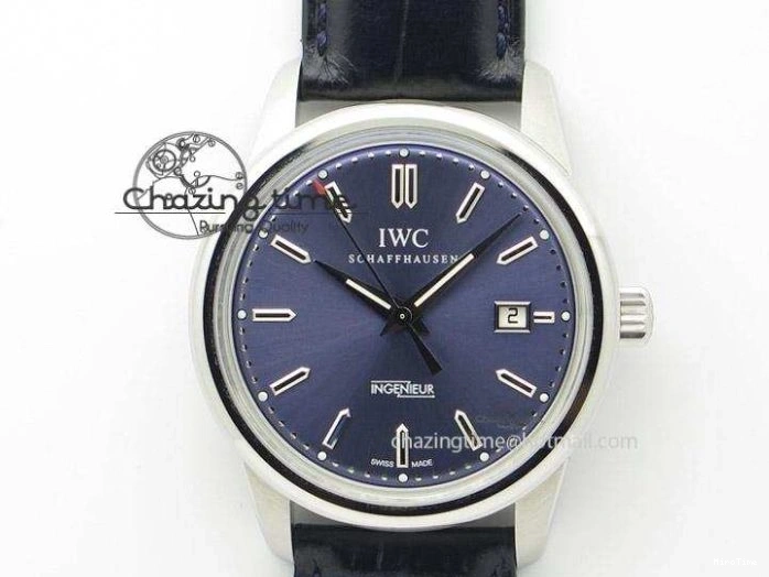 MIROTIME 0105 Reliable Big Pilot “Markus Buhler” IW5003 Turbine V6F Best Edition Blue Dial On Leather Strap A 7324